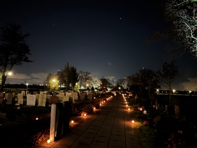 Lichtjesavonden in Lekkerkerk en Krimpen aan de Lek