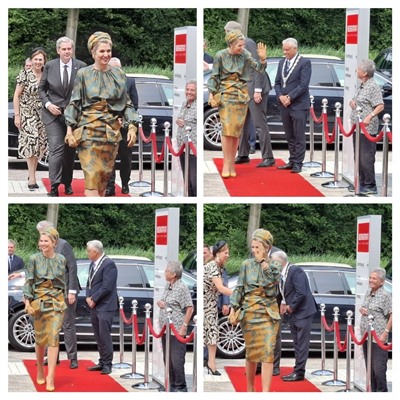 Koningin Máxima heeft officieel het nieuwe Bergman Clinics Rotterdam-Capelle geopend.