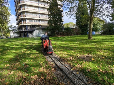 Veel belangstelling voor laatste rijdag van Stormpolderrail