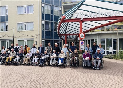CKC vrijwilligers zorgen samen met bewoners van Rijckehove voor een gezellige middag
