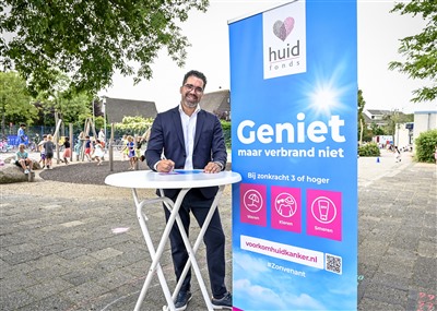 Wethouder Marc Wilson ondertekent Zonvenant met Huidfonds  