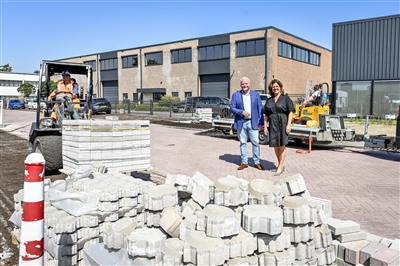 Vernieuwing en verbetering bedrijventerrein Capelle-West in volle gang 