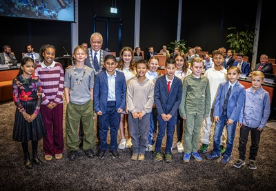 Capelle heeft een nieuw Kindercollege  ‘Weer een groep enthousiaste kinderen’