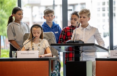 Afsluiting van een inspirerend kindercollegejaar in Capelle aan den IJssel 