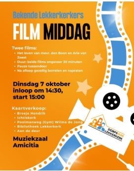 Filmmiddag in het Dorpshuis