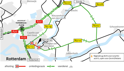 ALGERABRUG TIJDELIJK DICHT   VANAF 10 AUGUSTUS 2026 