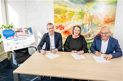 Gemeente Capelle aan den IJssel en corporaties tekenen intentieverklaring sociale woningbouw