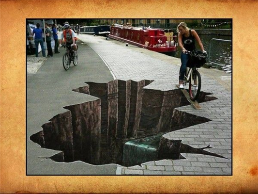Waarheid of illusie in de kunst. 
