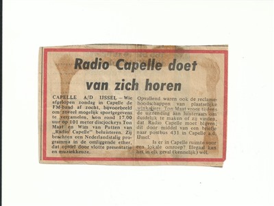 Radio Capelle