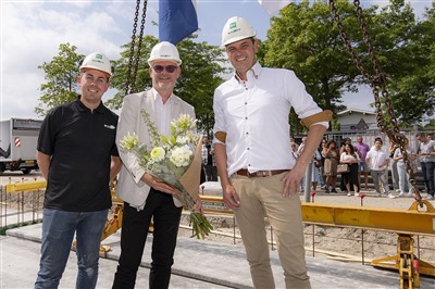 Start bouw Bliss Apartments feestelijk gevierd in Capelle aan den IJssel