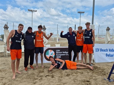 Scherp n Packaging ZVH Beach naar finale CEV Beach Volley European Cup