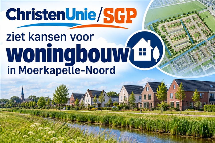 ChristenUnie/SGP ziet kansen voor woningbouw in Moerkapelle-Noord