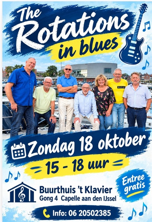  Agenda van buurthuis 't Klavier voor de komende week.