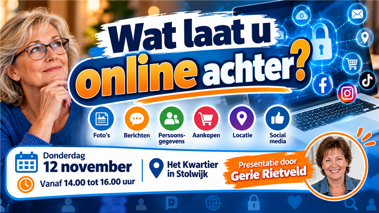 Wat laat u online achter?