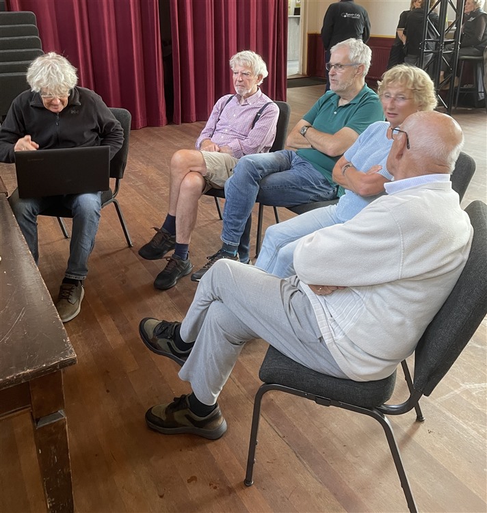 Historisch Café in Theater Concordia Haastrecht