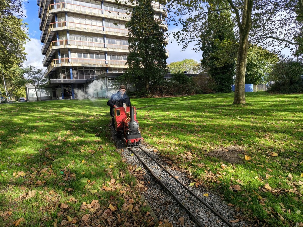 Veel belangstelling voor laatste rijdag van Stormpolderrail