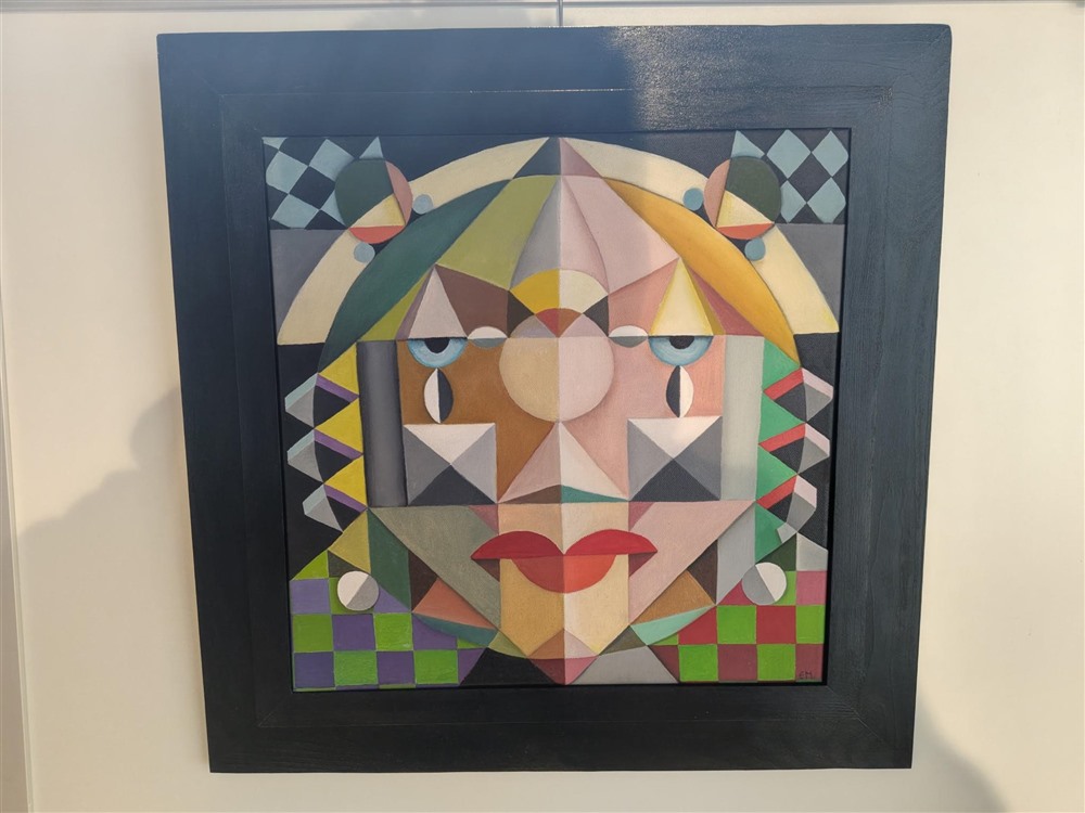 Expositie Geometrie geopend bij Kunstuitleen Capelle