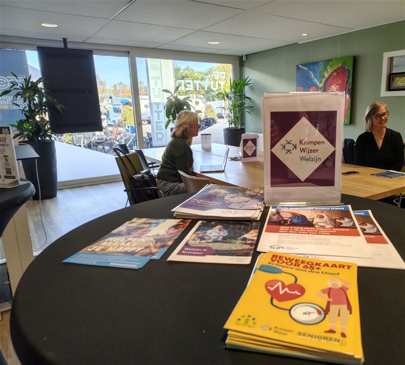 Krimpen Wijzer houdt maandelijks open inloop in De Tuyter